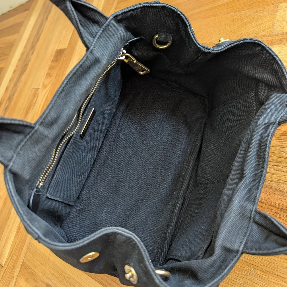 Black Prada Canapa Studded & Rhinestone Bag - Picture 11 of 17